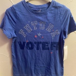 Girls Future Voter Tshirt